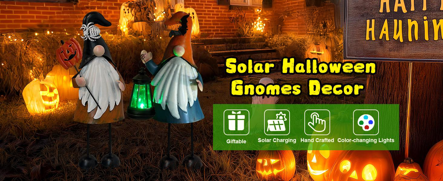 gnome garden stakes gift idea